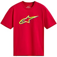 Alpinestars Ageless Shadow CSF T-Shirt - Red / Yellow