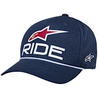 Alpinestars Ride Comp Strapback Cap - Navy / White / Red