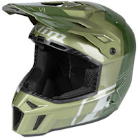 Klim F3 Carbon Pro Off Road - Tilt Gloss Rifle Green / Oil Green