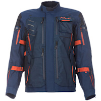 Klim Badlands Pro V5 Gore-Tex Jacket - Dress Blues / Red Oxide