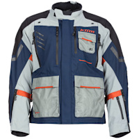 Klim Carlsbad V4 Gore-Tex CE Jacket - Dress Blues / Red Oxide