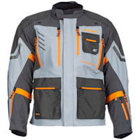 Klim Carlsbad V4 Gore-Tex CE Jacket - Asphalt / Ember Orange