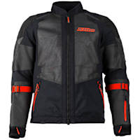 Klim Baja S4 V3 Textile Jacket - Black / Fiery Red