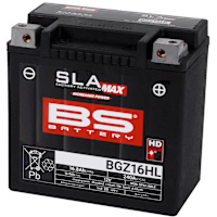 BS Batteries Motorcycle Battery - BGZ16HL SLA MAX