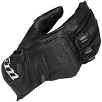 Klim Badlands Aero Pro V4 Short Leather Gloves - Stealth Black