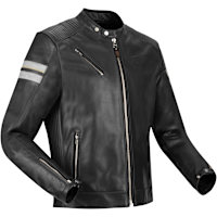 Segura Romeo Leather Jacket - Black / White
