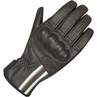 Segura Romeo Leather Gloves - Brown / White