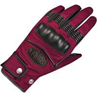 Segura Ladies Tampico Textile Gloves - Burgundy