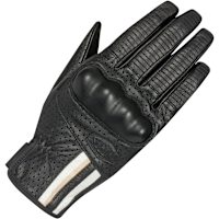 Segura Ladies Romeo Leather Gloves - Black / White