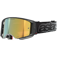 Alpinestars Supertech Vision Vista Goggles - Black / Mirror Gold Lens