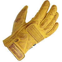 Trilobite Faster Leather Gloves - Yellow 