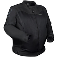 Bering Alias King Size Textile Jacket - Black