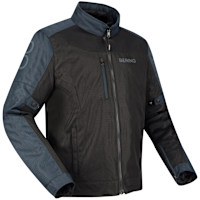 Bering Cronos Textile Jacket - Black / Anthracite