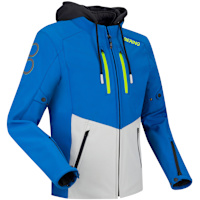Bering Rotor Textile Jacket - Blue / Light Grey