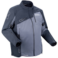 Bering Oxygen King Size Textile Jacket - Black / Grey