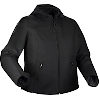 Bering Ladies Warwick Queen Size Textile Jacket - Black