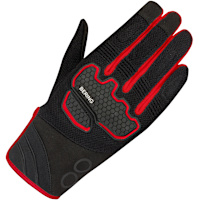 Bering Breeze Gloves - Black / Red