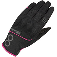 Bering Ladies Nassau Gloves - Black / Fuchsia