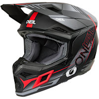 O'Neal 3SRS - Haze Black / Grey / Red