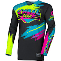 O'Neal Mayhem Jersey - Reseda Black / Neon Yellow