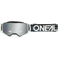 O'Neal B-33 Goggles - Ictus Black / White / Silver Mirror