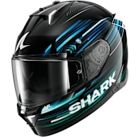 Shark Skwal i3 - Light-Blur Black / Blue / Green