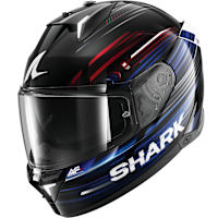 Shark Skwal i3 - Light-Blur Black / Red / Blue