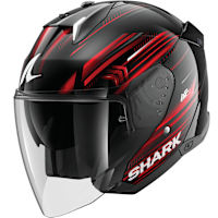 Shark Skwal i3 Jet - Light-Blur Black / Red