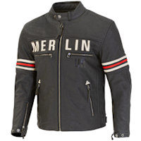 Merlin Revival D3O&reg; Leather Jacket - Black / Vintage