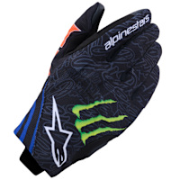 Alpinestars FQ20 Reef v2 Monster Gloves - Black / Red Fluo / Blue / Green