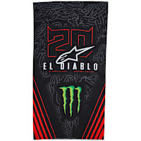 Alpinestars FQ20 Monster El Diablo Neck Tube - Black / Fluo Red / Blue / Green