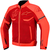 Alpinestars MM93 Aeroshell Airflow Jacket - Fluo Red / Bright Red / Black