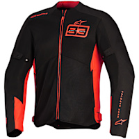 Alpinestars MM93 C-1 Air Textile Jacket - Fluo Red / Bright Red / Black