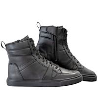 Richa Chaser D3O Waterproof Sneaker Boots - Black / Black