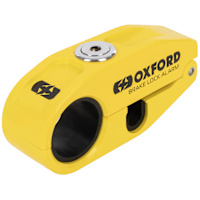 Oxford Brake Lock Alarm Yellow