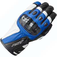RST Stunt 3 CE Mixed Gloves - Blue