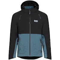 Knox Modra Waterproof Jacket - Black / Petrol Blue