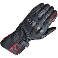 Held Evo Thrux 3 Leather Gloves - Black / Red