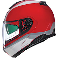 Nolan N100-6 Incognito - Red / Grey