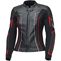 Held Ladies Debbie 3 Leather Jacket - Black / Red