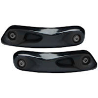 XPD Plastic Sliders - Black