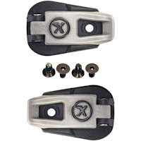 XPD Replacement Off Road Magnesium Buckles - Silver / Black