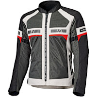 Held Tropic 4 Textile Mesh Jacket - Grey / Red