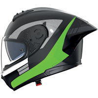 Nolan N60-6 Sport Contrasto - Black / Green