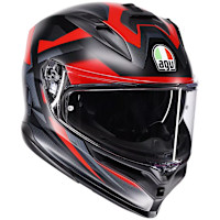 AGV K7 - Glimpse Matt Black / Red
