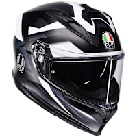 AGV K7 - Glimpse Matt Black / White