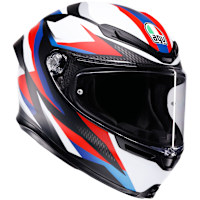 AGV K6 S - Timewarp Red / White / Blue