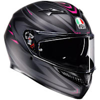 AGV K3 - Syth Matt Black / Pink