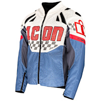 Icon Contra 3 Perforated Textile Jacket - Hero White