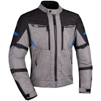 Oxford Toronto 1.0 Dry2Dry Textile Jacket - Black / Grey / Blue